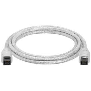 6ft - 9 PIN/ 9PIN BETA FireWire 800 - FireWire 800 Cable, CLEAR - Canada - Picture 1 of 2