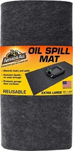 Absorbent Mat Oil Pad Garage Floor Surface Protector Reusable Fiber Mat 60" NEW - Picture 1 of 6
