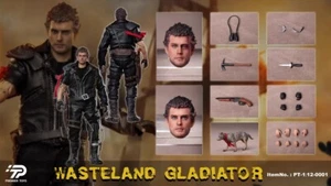 Premier Toy PT-1:12-0001 1/12 Scale Mad Wasteland Gladiator Max 6" Action Figure - Picture 1 of 13