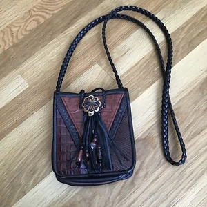 Handmade Leather Crossbody Purse Gilbert Ortéga Gallery, Arizona - Bild 1 von 11