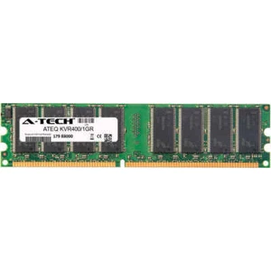 Kingston KVR400/1GR A-Tech Equivalent 1GB DDR 400Mhz PC3200 Desktop Memory RAM - Picture 1 of 2
