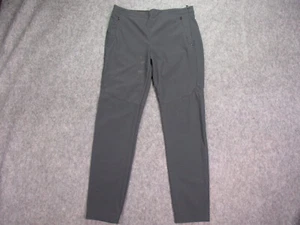RLX Ralph Lauren Womens Pants 12 Grey Golf Elastic Waist Nylon Spandex 32x30 - Picture 1 of 23