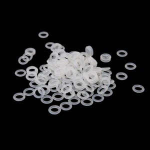 O-Ring Gummi Oring Tastatur Schalter Dämpfer weiß Schalldämmung (120 Stück) - Bild 1 von 7