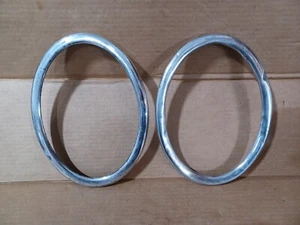 1932 1933 Studebaker Headlight Trim Rings *PAIR* - Picture 1 of 14