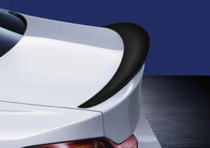 NEW BMW 4 SERIES F32 M PERFORMANCE MATT BLACK REAR BOOT SPOILER 51192354500 - Picture 1 of 4