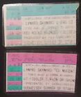 2 Lynyrd Skynyrd Tour Red Rocks Denver Colorado Concert Ticket Stubs 1993 & 1994