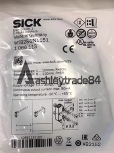 1PZ MALATO WTB2S-2N1151 1066113 Sensore fotoelettrico NUOVO - Foto 1 di 1