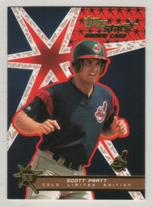 2001 Topps Stars Gold #181 Scott Pratt Cleveland Indians RC ###/499 BV$1.50