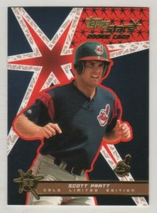 2001 Topps Stars Gold #181 Scott Pratt Cleveland Indians RC ###/499 BV$1.50 - Picture 1 of 1
