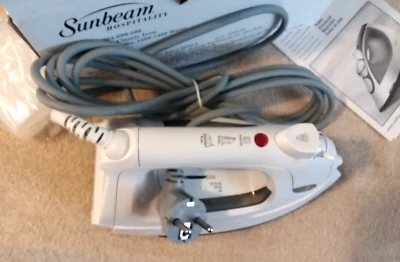 Sunbeam Hospitality Classic Iron 1200-1400 Watt (European Plug Edition) ~ New ~