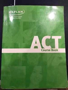 Kaplan Act Course Book Test Prep - Imagen 1 de 1