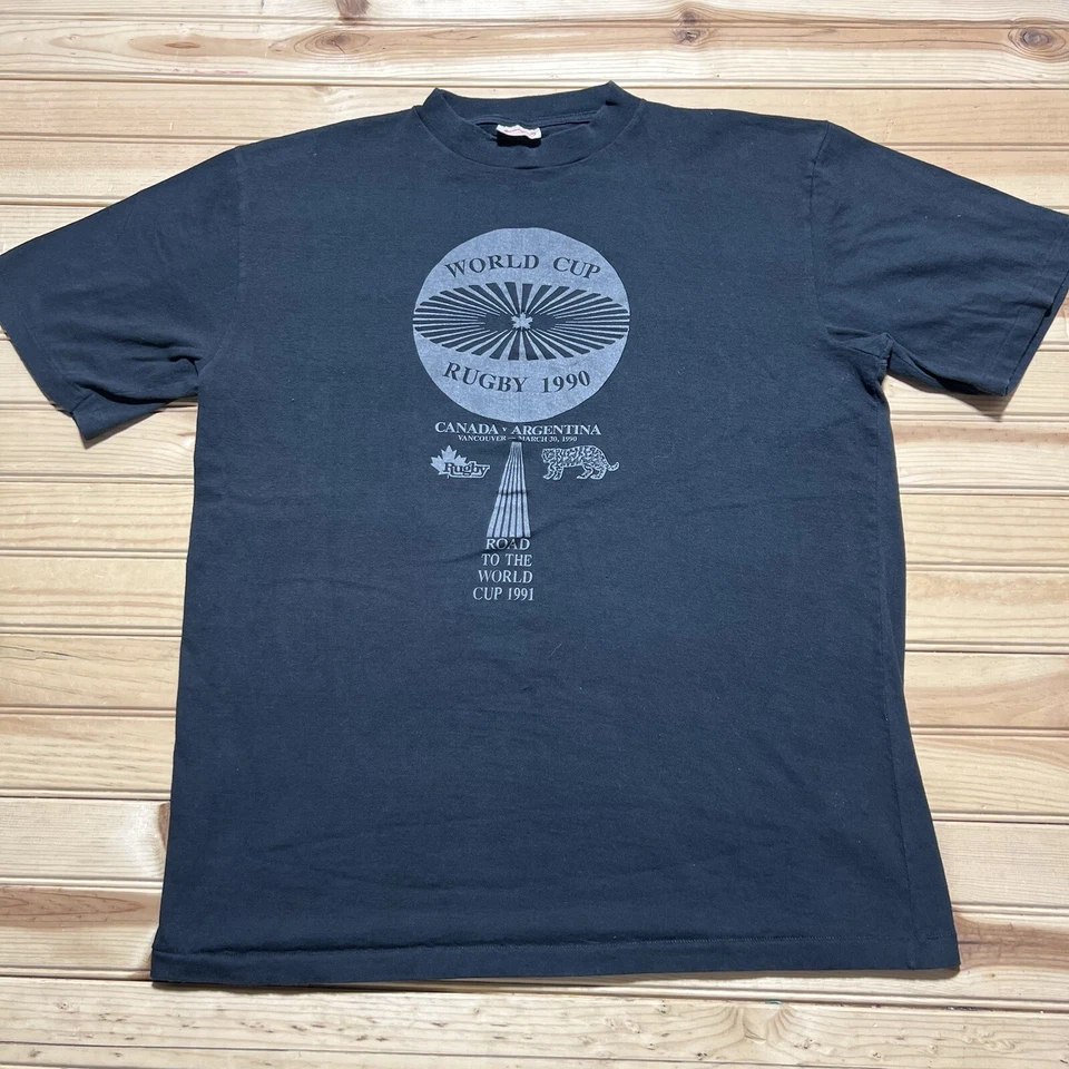 Vintage 80s Jesus Salvador Mundi Saint Art Peregrina Publishing Shirt Size Large - Image 1 of 4