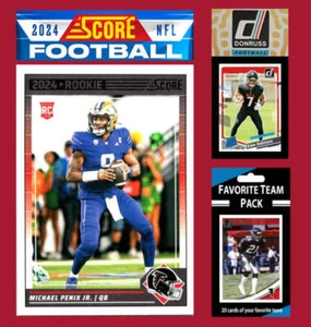 2024 SCORE NFL Atlanta Falcons Team Set Gift Pack + 2023 Donruss + 20 Card Pack - Picture 1 of 1