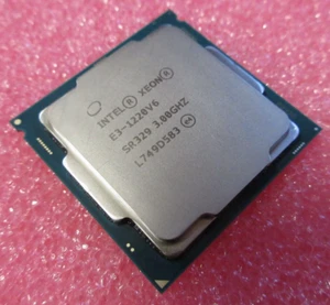 Intel Xeon Quad-Core E3-1220v6 3.00GHZ 8MB FCLGA1151 Server CPU Processor SR329 - Picture 1 of 2