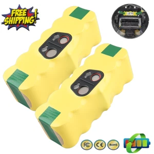 2 PACK Akku für iRobot Roomba 500 510 520 530 532 Pet 535 536 540 550 555 Ni-MH - Bild 1 von 10