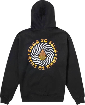 Volcom Roundabout Zip-Up Hoodie - NWT Mens Size XL Black / Multi - #48362-A9 - Image 1 of 2