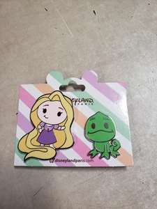 Disney Rapunzel Pascal Cute OE 2025 Disneyland Paris DLP Pin - Picture 1 of 3