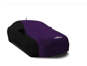 Cubierta de ajuste personalizado para Acura NSX satinado elástico interior ciruela púrpura loco coche personalizado - Imagen 1 de 2