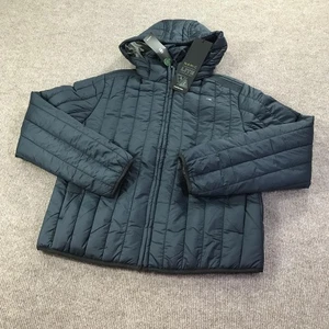 G-Star RAW Meefic Quilted Jacket Womens Small Hooded Namic Lite Puffer New - Picture 1 of 18