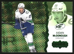 2023-24 Upper Deck Ice Green #131 Aidan McDonough - Picture 1 of 2