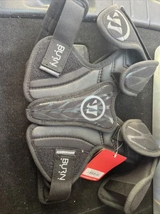 Warrior Burn NEXT SP 18 Lacrosse Shoulder Pads-Black-Size YXS Youth XSmall - Picture 1 of 5