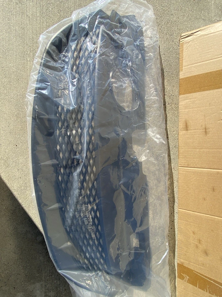 Para 04-05 Honda Civic 2/4 portas ES EM ABS grade de plástico tipo R estilo LX EX HX - Imagem 1 de 1