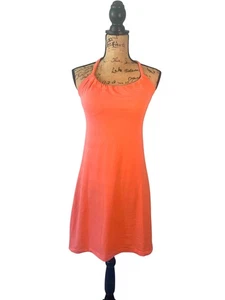 (F-185) PRANA Mujeres S Mediano Halter Sujetador Sin Mangas Ropa Activa Tenis Golf Vestido - Imagen 1 de 8