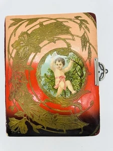 Antique Victorian Photo Portrait of Lady Lilies 19 Photos Late 1800s Babies Kids - Picture 1 of 18