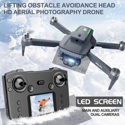 New quadcopter with adjustable obstacle avoidance and screen brushless motor-usa - Image 1 of 4