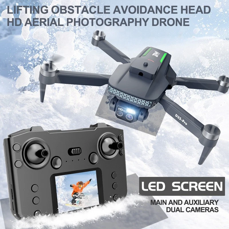 New quadcopter with adjustable obstacle avoidance and screen brushless motor-usa - Image 1 of 4