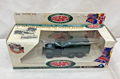 Camión Dodge 6x6 Solido Segunda Guerra Mundial Ejército de Estados Unidos Diecast en caja batallas famosas #6107 Foto 1 de 4