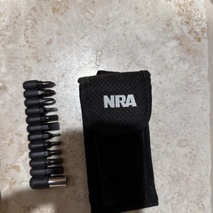 Nuevo juego de multiherramientas y enchufes NRA en estuche de cinturón de nailon - Imagen 1 de 17