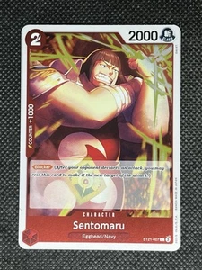 One Piece EX Gear 5 SENTOMARU #ST21-007 FOIL personaggio Red Slash - Foto 1 di 2