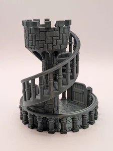 3d Printed Dice Tower (ANY COLOR AVAILIBLE) - Picture 1 of 7