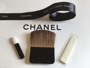 Chanel Makeup Utensil: Chanel Rouge/Puder-Pinsel, Applikator, Spatel & 90cm Band - Bild 1 von 4