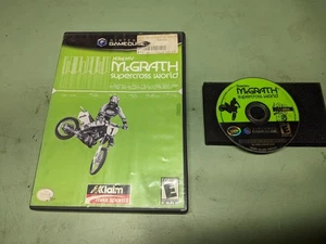Jeremy McGrath Supercross World Nintendo GameCube Disco y Estuche - Imagen 1 de 5