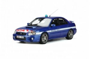1/18 Subaru Impreza STI WRX Gendarmerie Polizei (blau) 2006 von Otto Mobile OT948 - Bild 1 von 11