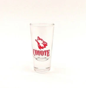 Coyote Schnapsglas klar 3" hoch 1 3/8 breit  - Bild 1 von 4