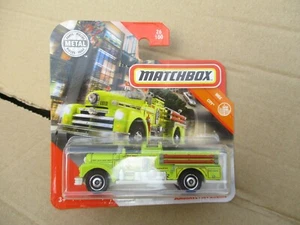 MATCHBOX SEAGRAVE FIRE ENGINE NEW ON CARD - Picture 1 of 2