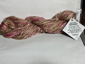 Tilli Tomas ROCK STAR / BROWNS 100% SPUN SILK W/GLASS BEADS. - Picture 1 of 3