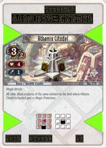 3x Athenix Citadel EOJ SET2 #175 PS3 Eye Of Judgment English NM/UNPLAY UC card - Picture 1 of 1