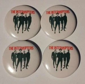 1x The Interrupters Button Oi Skin Ska Skapunk 2 Tone Two Tone Punk Interrupters - Picture 1 of 1