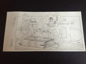 Carte postale signée et numérotée par Ferry 1996 - Picture 1 of 2