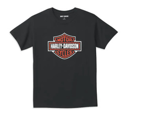 Harley Davidson Mens Bar & Shield T-Shirt Black 99140-22VM