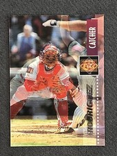 1995 Pinnacle SportFlix Baseball #33 Ivan Rodriguez "Pudge" Texas Rangers