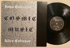 JOHN COLTRANE & ALICE COLTRANE Cosmic Music Pharoah Sanders Rashied Ali LP - Picture 1 of 3