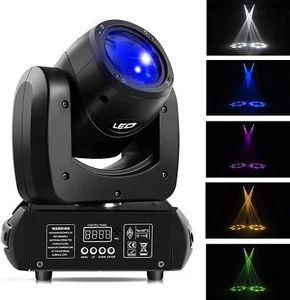 150W Strahl 8 GOBO 8 Prisma LED Moving Head RGBW DMX Bühnenlicht DJ Disco Party - Bild 1 von 15