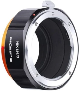 Lens Adapter for Nikon AI F Mount Lens to Micro Four Thirds MFT, M4/3 Cameras - Picture 1 of 9