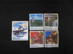 JAPAN PRÄFEKTUR BRIEFMARKEN ( 60. LOKALVERWALTUNGSGESETZ.GIFU ) GEBRAUCHT - Bild 1 von 1