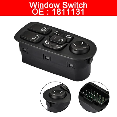 24V Electric Master Power Window Switch pour DAF CF/XF Series 1811131 - Immagine 1 di 4